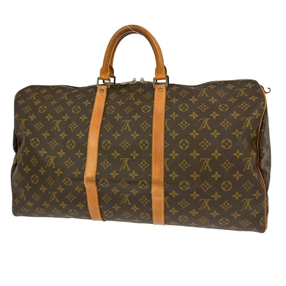 BUYIT Louis Vuitton Monogram Keepall 55 Travel Handbag M41424 MI0921 YQ04018 - Picture 2 of 10